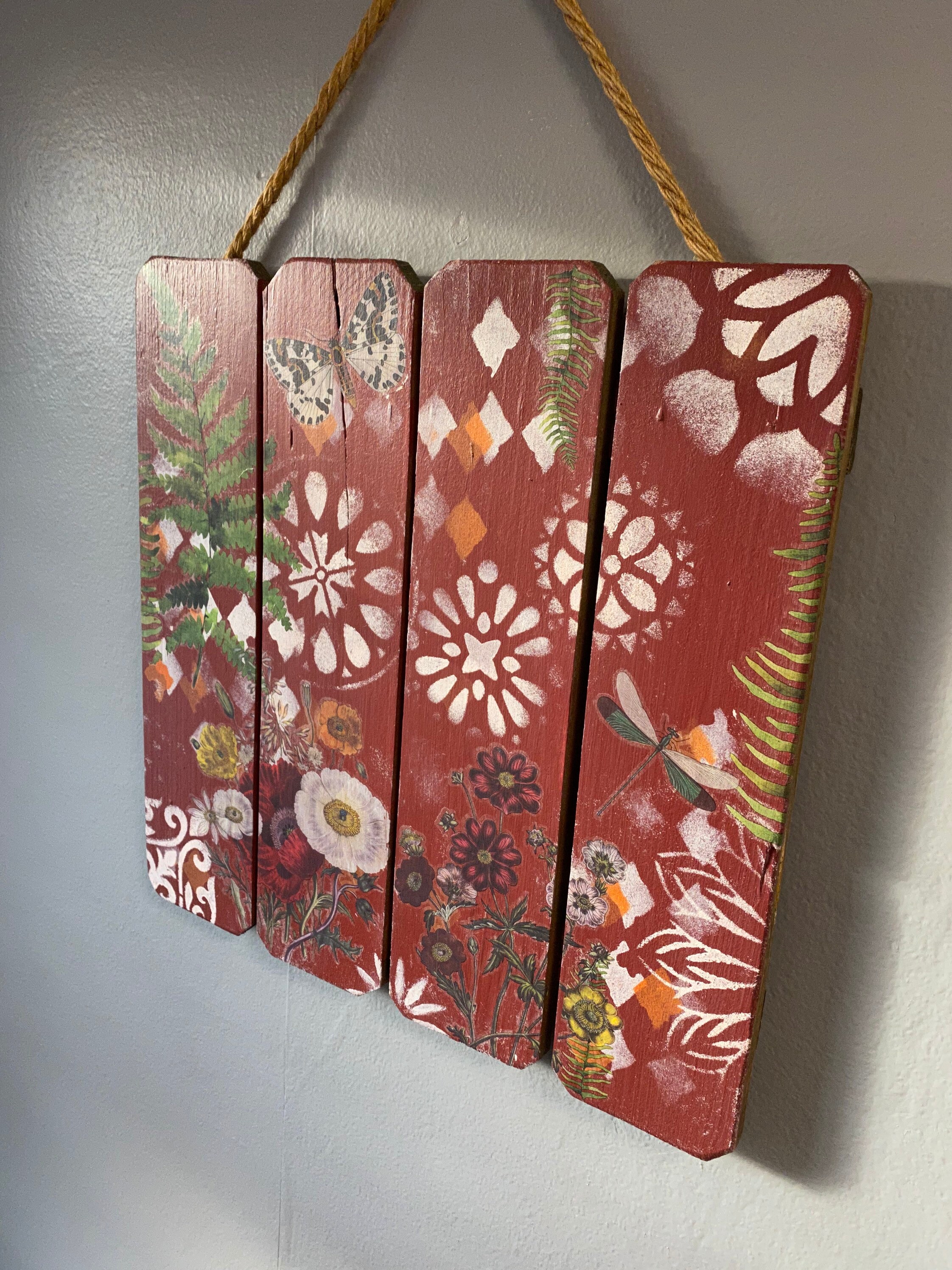 Decoración colgante de Nature & Mandala | Etsy