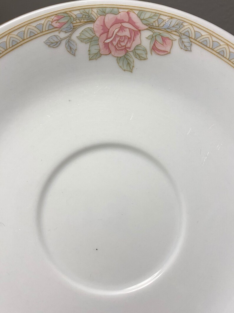 Tienshan Fine China Crown Ming Christina Pattern Tea Cups Etsy