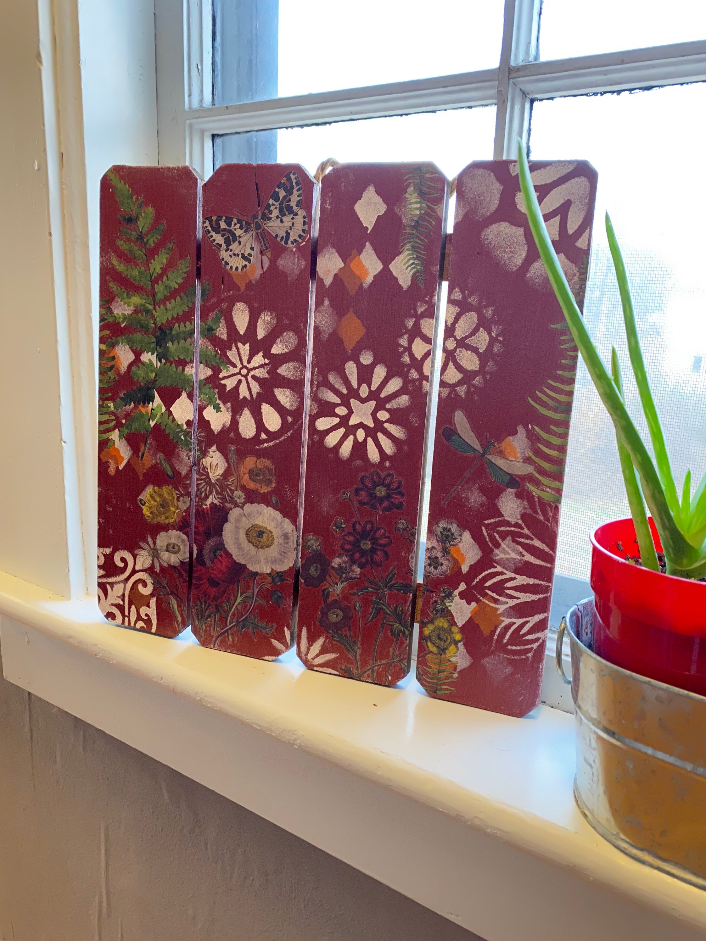 Decoración colgante de Nature & Mandala | Etsy