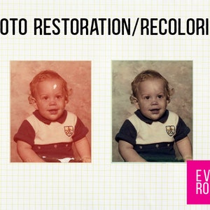 Old Photo Restoration, Repair, and Recoloring