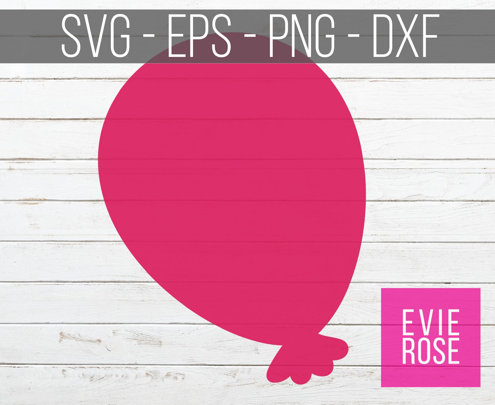 Shape File Balloons Balloon Shape File Set- SVG, EPS, PNG and Dxf - Cricut Craft Cut Files ...