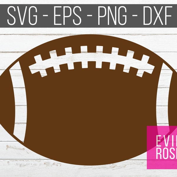 Football Cutout SVG, DXF, PNG, eps, Cutting Machine, Football Mom, Kids Football svg, Cricut, Silhouette, Game Day, Gameday, Tailgating, Tee