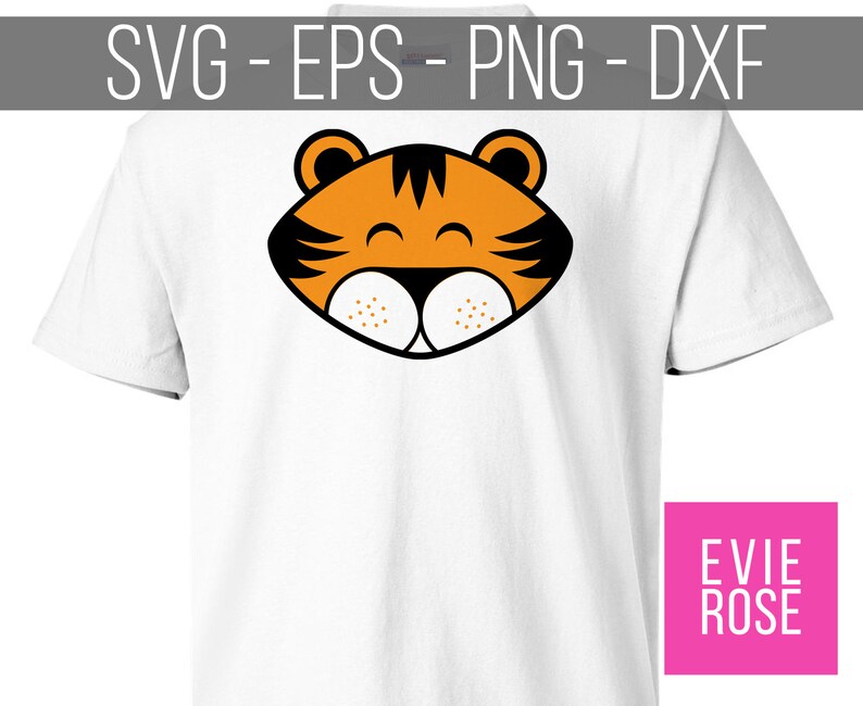 Download Layered Tiger Cut File SVG DXF PNG and eps Instant ...