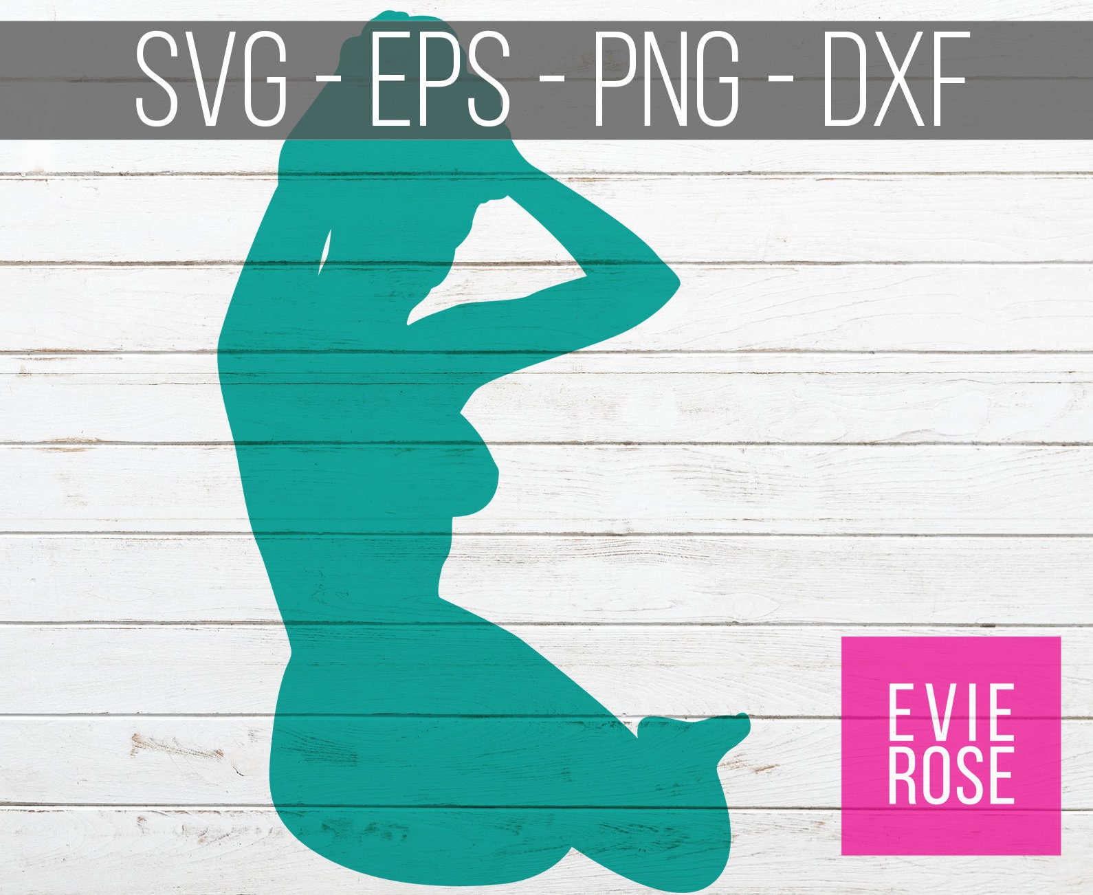 Pinup Girl Silhouette SVG File Set Sexy Model Bent Over in | Etsy Canada