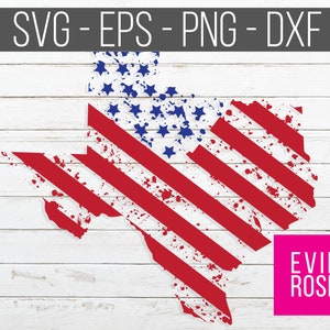 Distressed Texas US Flag SVG, dxf, png and eps Cut File, Grunge Texas Digital Clip Art, Cricut Cut File, Silhouette, Patriotic Texas Flag