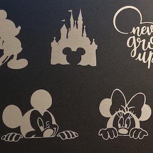 Mickey Mouse, Disney Castle, Fantasia, Minnie Mouse, Disney