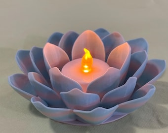 Tealight, lotus flower, table decor, LED, party favor