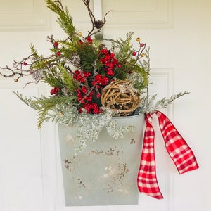 Christmas wreath, Christmas door arrangement, Christmas, wreath, Christmas, christmas wreath