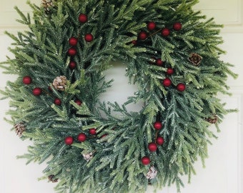 Christmas wreath, wreath, christmas wreath, holiday wreath, wreath, Christmas, Christmas deer, rustic Christmas wreath, farmhouse