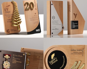 Personalized Trophy Award, Custom Engraved Trophy, Corporate Trophy Award, Retirement Appreciation Gift, Best Employee of the year, T49