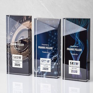 Personalized Trophy Award, Unique Crystal Trophy, Customize Corporate Trophy Award, Custom Recognition Plaque, Creative Bespoke Trophy, T84