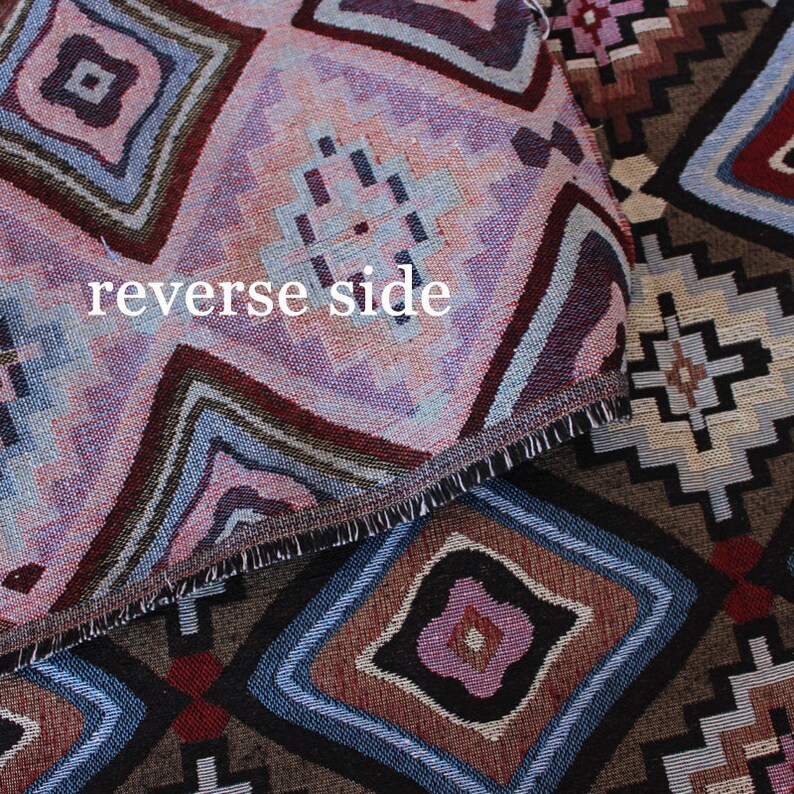 Thick Tribal Fabric Boho Fabric by the Yard Bohemian Etsy