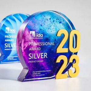 2025 Modern Appreciation Award, Unique trophy, thank you trophy, gift for business partner, best employee award, Annual Event Award, T75