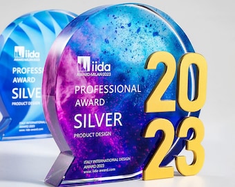 2025 Modern Appreciation Award, Unique trophy, thank you trophy, gift for business partner, best employee award, Annual Event Award, T75
