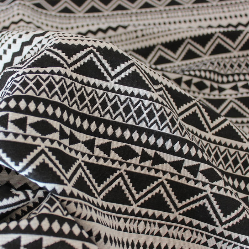 Aztec Fabric Boho Fabric by the Yard Tribal Upholstery Etsy
