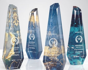 Personalized Trophy Award, Unique Crystal Trophy, Customize Corporate Trophy Award, Custom Recognition Plaque, Creative Bespoke Trophy, T80