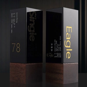 Trofeo de madera y cristal grabado al mejor empleado, jubilación, servicio prolongado, premio corporativo negro, placa de reconocimiento, premio de golf, T87
