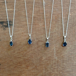 London Blue Topaz Pendant, 925 Sterling Silver, Handmade Pendant, Natural London Blue Topaz, December Birthstone Pendant, Gift for All....