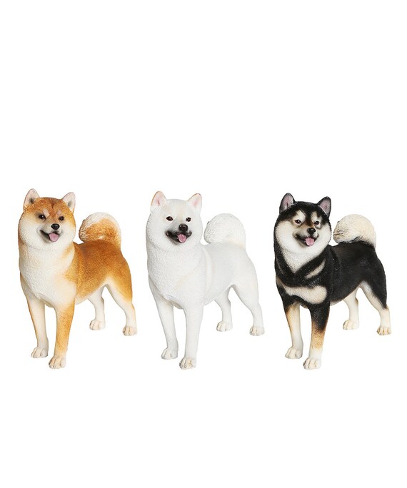 Lifelike Pet Figurinedog Figurine Shiba Inu Figurine Shiba Inu Statue 16