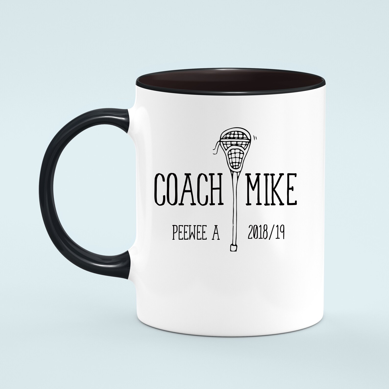 Custom Lacrosse Coach Mug Personalized Coach Gift Coach Etsy