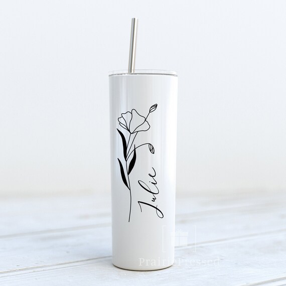 Wild Flower Bridesmaid Tumbler