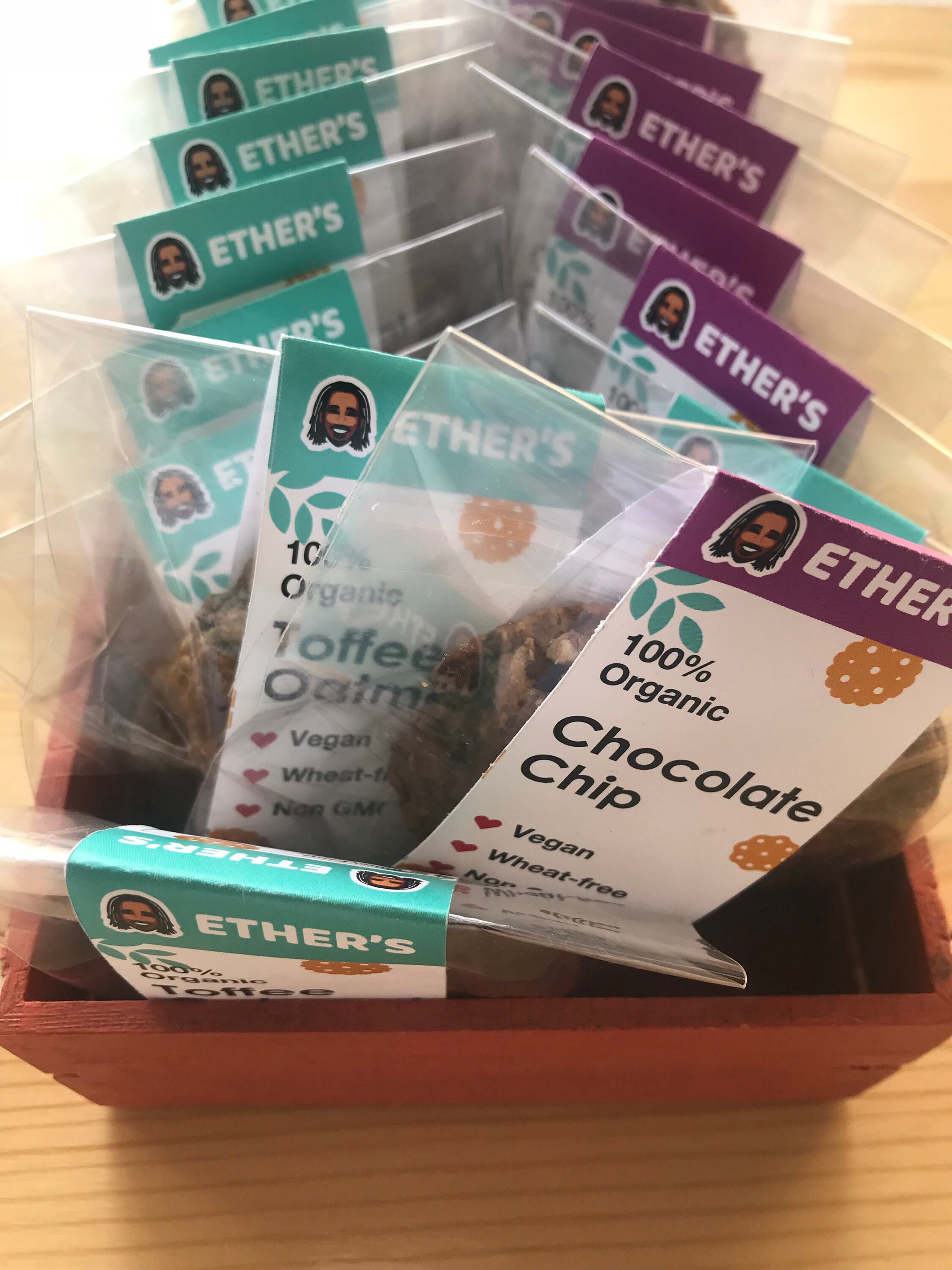 Vegan Gf Toffee Oatmeal Cookies & Vegan Gf Chocolate Chip Cookies Etsy