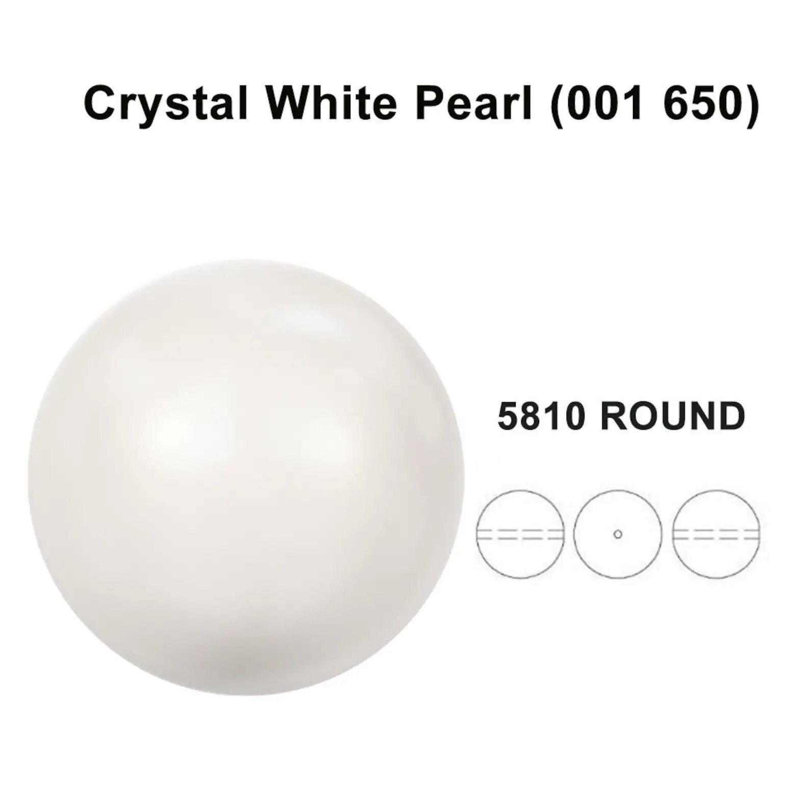 Amazon.com: 100 pcs Swarovski 5810 Crystal Pearls Beads 4mm