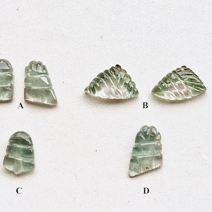 Zeldzaam! Natuurlijke toermalijn snijwerk, watermeloen toermalijn edelsteen snijwerk, handgesneden toermalijn voor het maken van sieraden, natuurlijke toermalijn set13