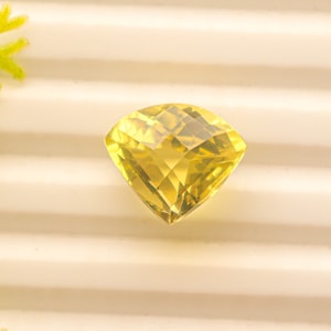 Natural Lemon Quartz Gemstone Fancy Shape, 13x15mm, Natural Gemstone, Loose Stone for Jewelry making