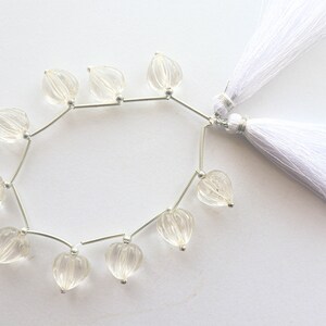 10 Pieces Crystal Carved Heart Shape Beads, Crystal Carving Beads, Crystal Heart Shape Beads, Crystal Beads, Natural Crystal, 11x11mm