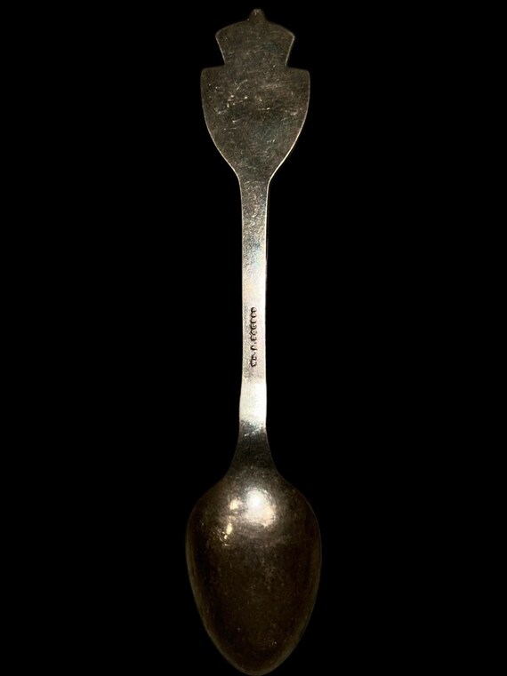 スターリングシルバーアノインティングスプーン1937 Coronation 1937 Vintage Collectible Silver Plated Coronation Spoon George VI
