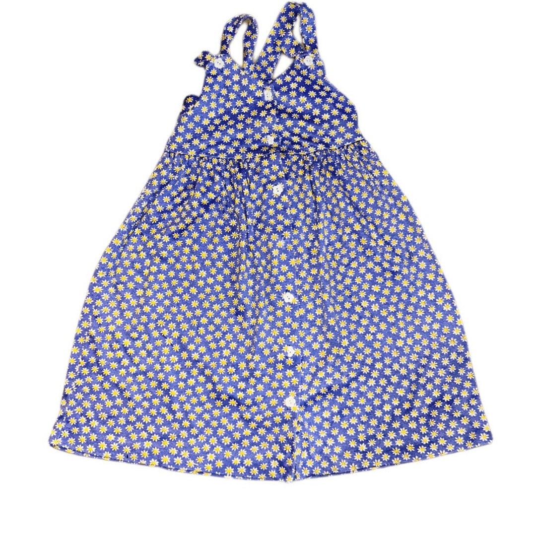 Vintage Eve Too! Girls Blue Daisy Dress - Etsy