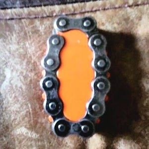 Vintage Bike Bicycle Motorcycle Chain Cigarette Lighter D3