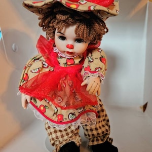 Marie Osmond Sugar and Spice Raggedy Ann Ragga Muffin Rag a Muffin Sculpted Porcelain Doll