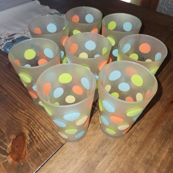 Frosted Glasses Etsy