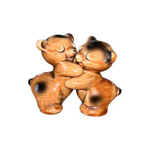 Saleiros e pimenteiros vintage Huggy Bear Vantellinger dos anos 1950