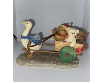 Cherished Teddies 2000 &quot;Carter & Friends&quot; Goose Friends 706817 Collector Teddy