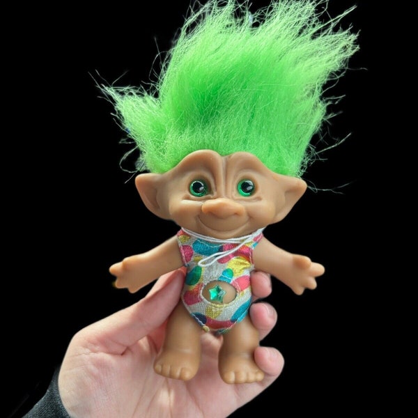 Jewel Belly Troll Etsy