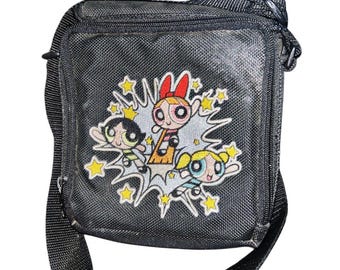 1990's Vintage Power Puff Girls Nintendo Gameboy Travel Carrying Case Bag