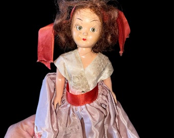 Vintage 1940's Plastic Sleepy Eye Doll Hand Made Outfit