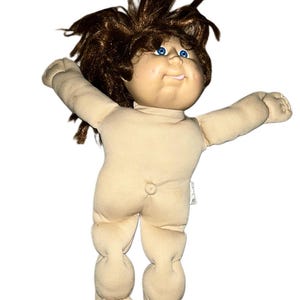 1980's Vintage Tongue Out Silly Face Cabbage Patch Doll Toy Xavier Roberts