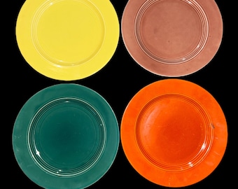 Vintage Fiesta Ware Bread Plates USA Various Colors - Etsy