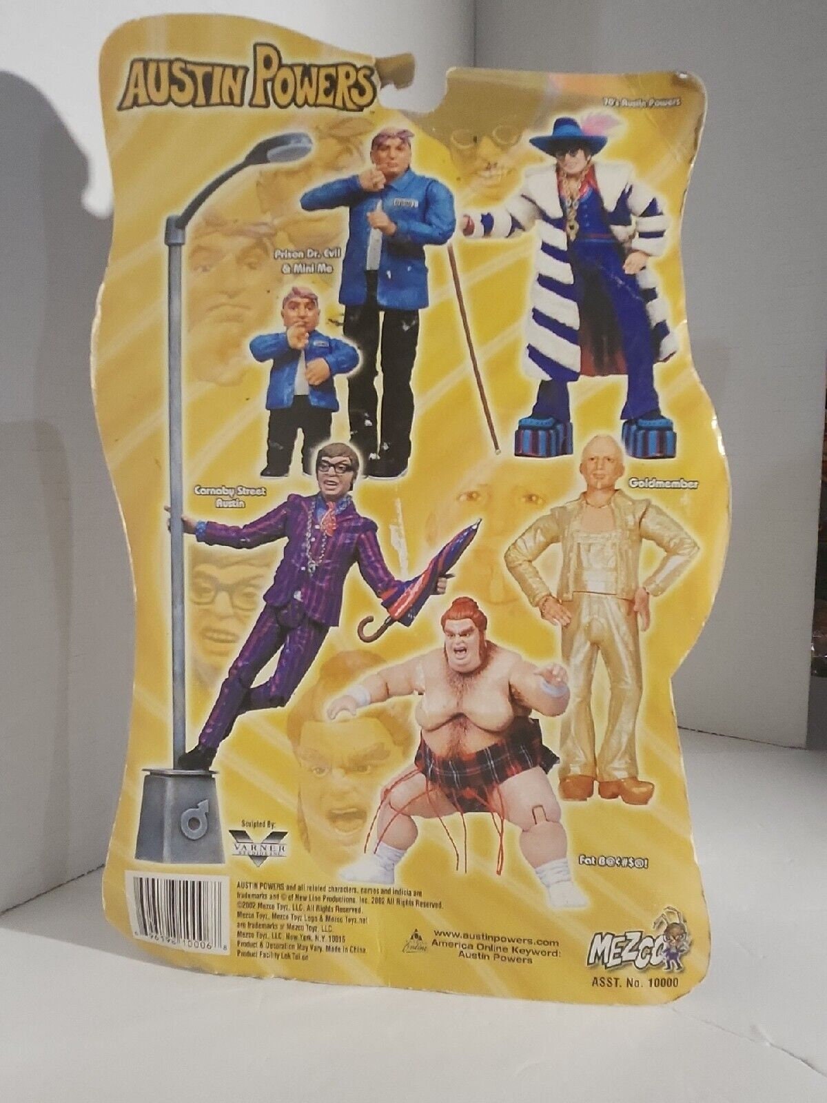 Austin Powers Goldmember Action Figure 2002 Mezco Toys Mike