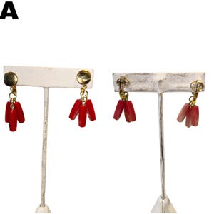 Various Vintage Trifari Clip On Earring’s Multi Style Costume Jewelry