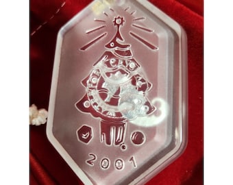 Waterford Crystal Weihnachtsbaumschmuck, Songs of Christmas 2001