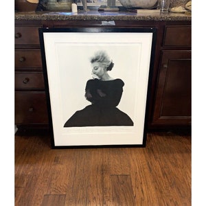 BERT STERN Marilyn Monroe Signed 42/3000 Numbered Limited Edition Dior Dress