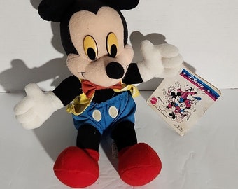 レア レトロ ミッキーマウス ぬいぐるみ カルフォルニア applause社製 ヴィンテージ 1980 年代 Applause TM ディズニー ミッキーマウス