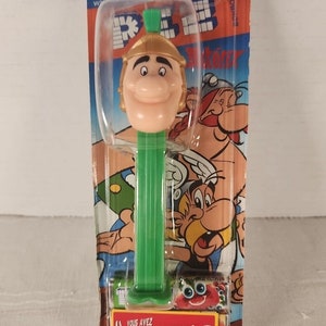 PEZ Bon Bons Looney Tunes Asterix Character -package Is In FRENCH