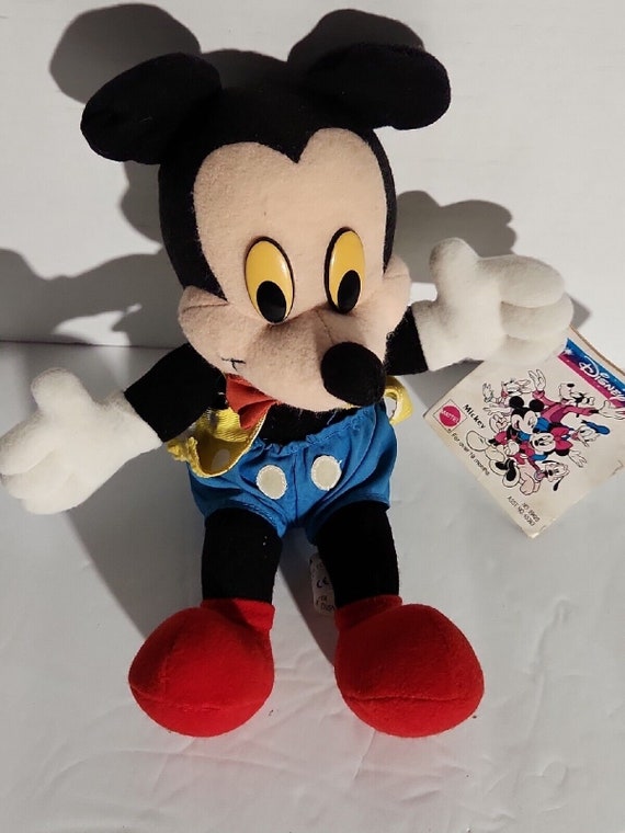 ヴィンテージ ディズニー ミッキーマウス ぬいぐるみ - Etsy 日本