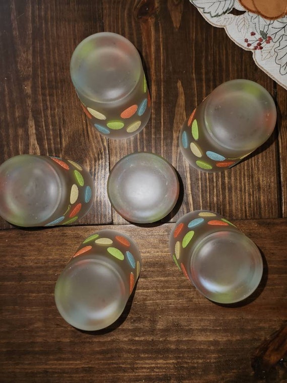 Deco Dot Glasses- High Ball set of 6